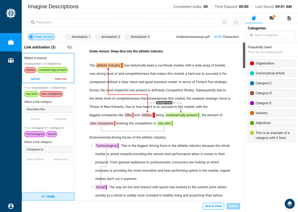 Inline Classification