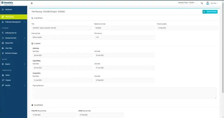 Innodata Intelligent Automation Platform Screenshot 2