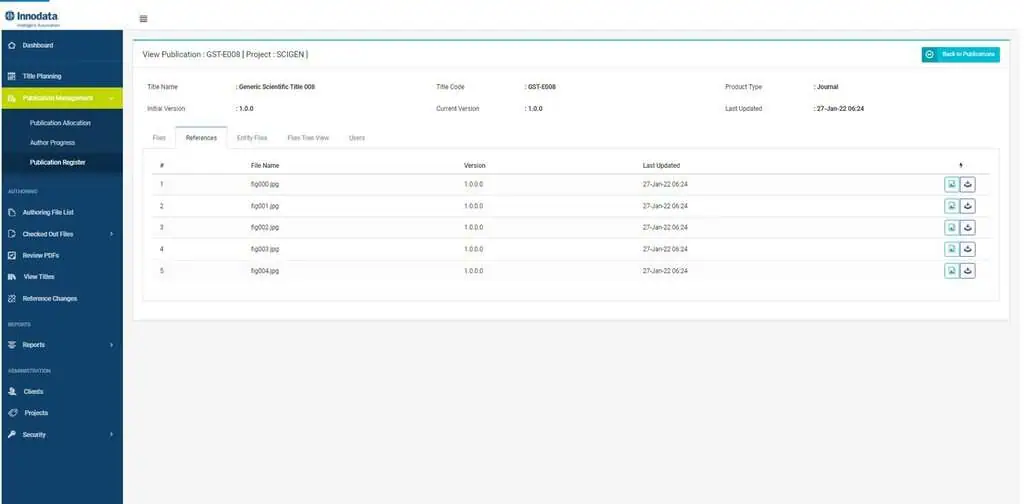 Intelligent Publishing Platform- Manage 2